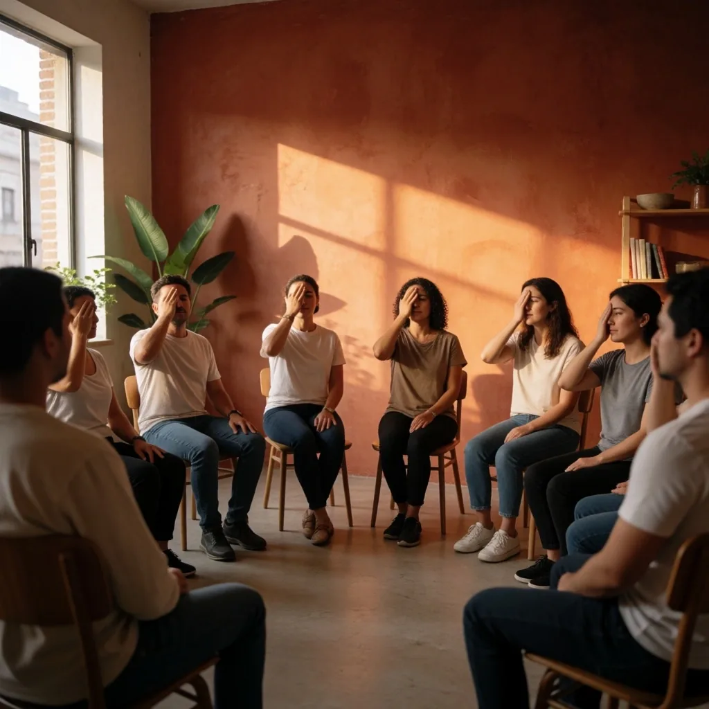 Sesión de orientación visual en México