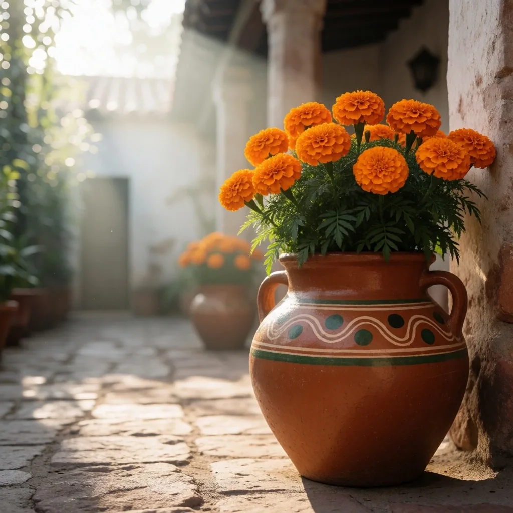 Flor de cempasúchil, fuente natural de luteína para el cuidado visual